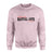 Custom Martial Arts Mascot and Martial Artist Name on a Sweatshirt with a Black Graphic