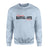 Custom Martial Arts Mascot and Martial Artist Name on a Sweatshirt with a Black Graphic