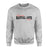 Custom Martial Arts Mascot and Martial Artist Name on a Sweatshirt with a Black Graphic
