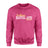Custom Martial Arts Mascot and Martial Artist Name on a Sweatshirt with a White Graphic