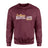 Custom Martial Arts Mascot and Martial Artist Name on a Sweatshirt with a White Graphic