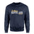 Custom Martial Arts Mascot and Martial Artist Name on a Sweatshirt with a White Graphic