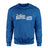 Custom Martial Arts Mascot and Martial Artist Name on a Sweatshirt with a White Graphic