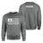 Martial Arts Mom Horizontal Flag With Martial Artist Name on a Sweatshirt with a White Graphic