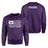 Martial Arts Mom Horizontal Flag With Martial Artist Name on a Sweatshirt with a White Graphic