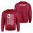 Martial Arts Mom Vertical Flag With Martial Artist Name on a Sweatshirt with a White Graphic