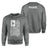 Martial Arts Mom Vertical Flag With Martial Artist Name on a Sweatshirt with a White Graphic