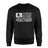 Hockey Grandpa Horizontal Flag on a Sweatshirt with a White Graphic