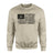 Basketball Grandma Horizontal Flag on a Sweatshirt with a Black Graphic