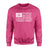 Basketball Grandma Horizontal Flag on a Sweatshirt with a White Graphic