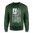 Basketball Grandma Vertical Flag on a Sweatshirt with a White Graphic