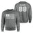 Basketball Grandma Horizontal Flag With Basketball Player Name on a Sweatshirt with a White Graphic