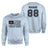 Basketball Grandma Horizontal Flag With Basketball Player Name on a Sweatshirt with a Black Graphic