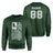 Hockey Grandpa Vertical Flag With Hockey Player Name on a Sweatshirt with a White Graphic