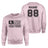 Hockey Grandpa Horizontal Flag With Hockey Player Name on a Sweatshirt with a Black Graphic