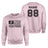 Soccer Grandma Horizontal Flag With Soccer Player Name on a Sweatshirt with a Black Graphic