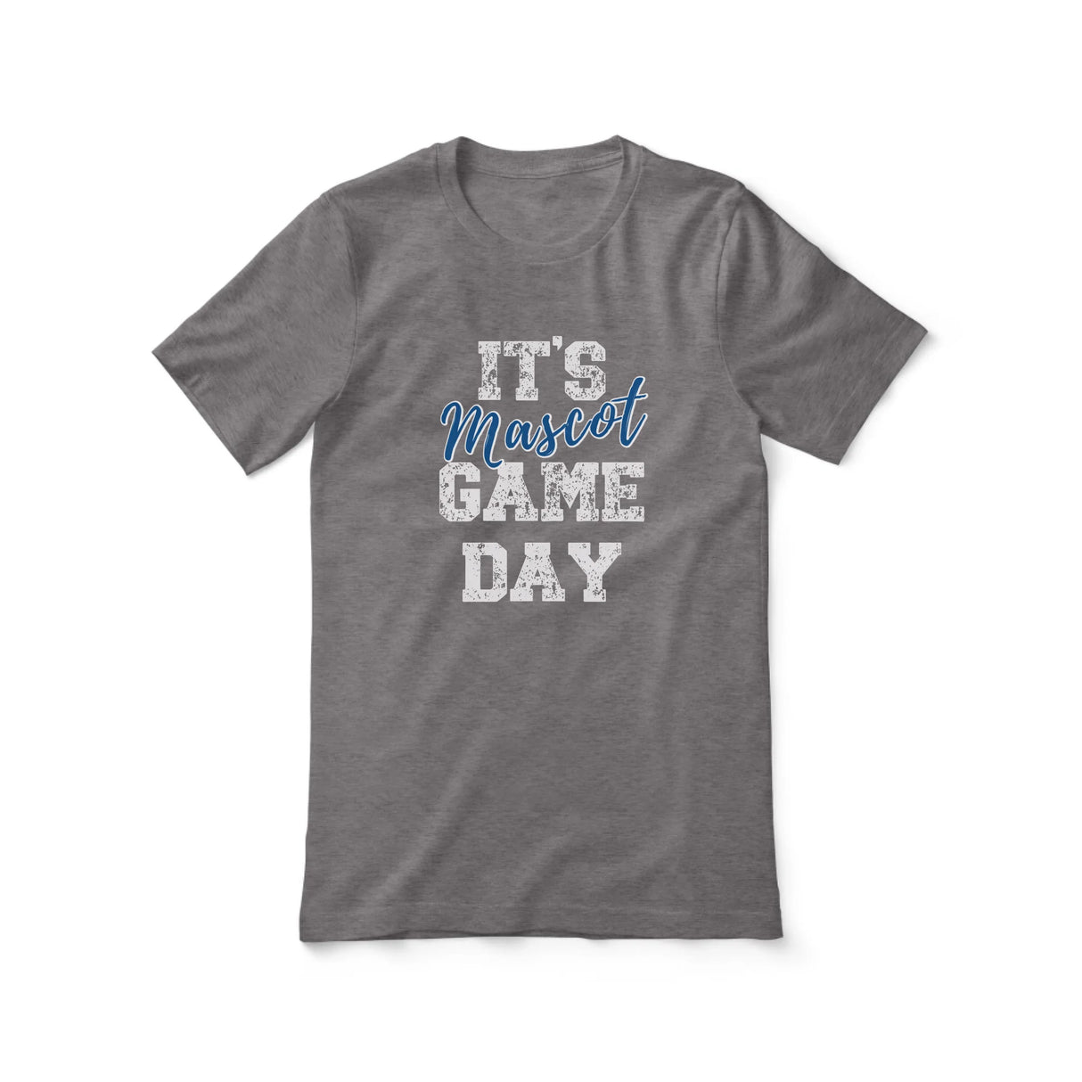 Custom It's Game Day Shirt With Mascot on a Unisex T-Shirt