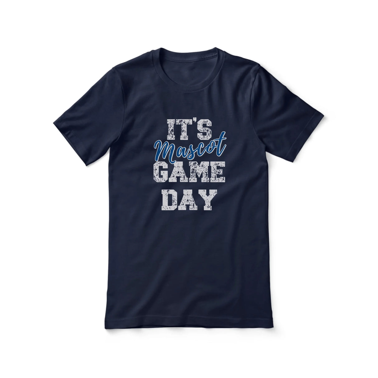 Custom It's Game Day Shirt With Mascot on a Unisex T-Shirt