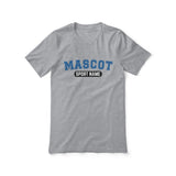 Custom School Spirit Shirt With Mascot and Sport With Classic Design on a Unisex T-Shirt