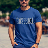 Personalized Baseball Shirt With Modern Bold Design on a Unisex T-Shirt