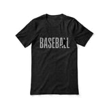 Personalized Baseball Shirt With Modern Bold Design on a Unisex T-Shirt