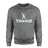Basic Tennis with Tennis Player Icon on a Sweatshirt with a White Graphic
