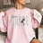 Personalized Dance on a Sweatshirt With Modern Bold Design and Dancer Name on Sleeve on a Sweatshirt