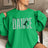 Personalized Dance on a Sweatshirt With Modern Bold Design and Dancer Name on Sleeve on a Sweatshirt