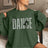Personalized Dance on a Sweatshirt With Modern Bold Design and Dancer Name on Sleeve on a Sweatshirt
