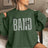 Personalized Band on a Sweatshirt With Modern Bold Design and Musician Name on Sleeve on a Sweatshirt