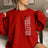 Personalized Volleyball Mom on a Sweatshirt With Mascot, Icon, and Volleyball Player Name on Sleeve on a Sweatshirt