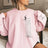 Personalized Volleyball Mom on a Sweatshirt With Mascot, Icon, and Volleyball Player Name on Sleeve on a Sweatshirt