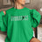 Personalized Gymnastics on a Sweatshirt With Modern Bold Design and Gymnast Name on Sleeve on a Sweatshirt