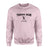 Tennis Mom with Tennis Player Icon and Tennis Player Name on a Sweatshirt with a Black Graphic