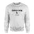 Tennis Mom with Tennis Player Icon and Tennis Player Name on a Sweatshirt with a Black Graphic