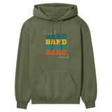 Personalized Band Band Band on a Hoodie With Mascot and Musician Name on a Hoodie