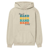 Personalized Band Band Band on a Hoodie With Mascot and Musician Name on a Hoodie