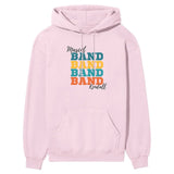 Personalized Band Band Band on a Hoodie With Mascot and Musician Name on a Hoodie