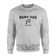 Band Dad with Musician Icon and Musician Name on a Sweatshirt with a Black Graphic