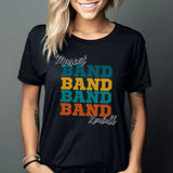 Personalized Band Band Band Shirt With Mascot and Musician Name on a Unisex T-Shirt