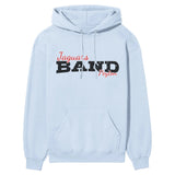 Custom Band Mascot and Musician Name on a Hoodie with a Black Graphic