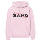 Custom Band Mascot and Musician Name on a Hoodie with a Black Graphic