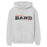 Custom Band Mascot and Musician Name on a Hoodie with a Black Graphic