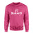 Basic Band with Musician Icon on a Sweatshirt with a White Graphic