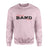 Custom Band Mascot and Musician Name on a Sweatshirt with a Black Graphic