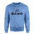 Basic Band with Musician Icon on a Sweatshirt with a Black Graphic