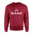 Basic Band with Musician Icon on a Sweatshirt with a White Graphic