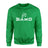 Basic Band with Musician Icon on a Sweatshirt with a White Graphic