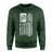 Band Grandpa Vertical Flag on a Sweatshirt with a White Graphic