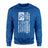 Band Grandpa Vertical Flag on a Sweatshirt with a White Graphic